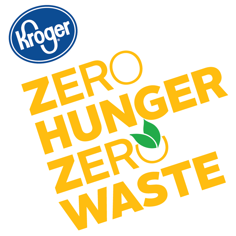 Zero Hunger Zero Waste Kroger logo.