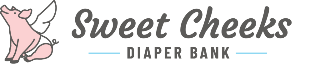 Secondary Sweet Cheeks Diaper Bank logo.